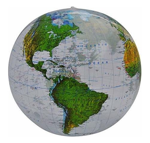 Jet Creaciones 16  Topográficos Transparente Globe Juguete I