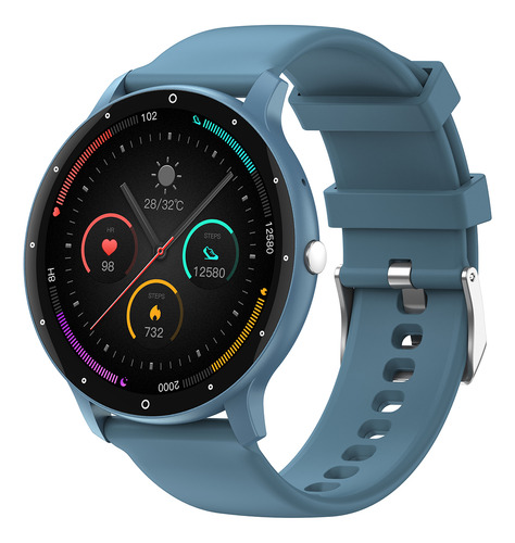 Relógio Inteligente Zwear Smartwatch Zl02c Pro Azul