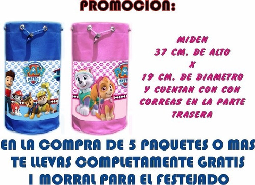 Imagen 6 de 7 de 10 Bolos Dulcero Paw Patrol Patrulla Canina Oferta + Regalo