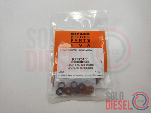 Kit Servicio Inyector 5.9 Rtf25168