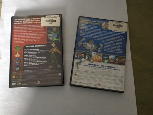 Imagen 2 de 7 de Teen Titans Temporadas 1 Y 2 En Dvd Totalmente Nuevas