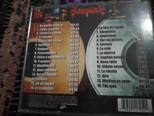 Los Cafres - Vivo A Lo Cafre - 15 Años De Reggae Roots Doble Estándar (Usado)