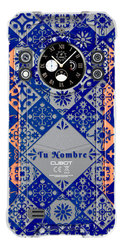 Funda Para Cubot Para Mujer Talavera Calaveras Con Nombre