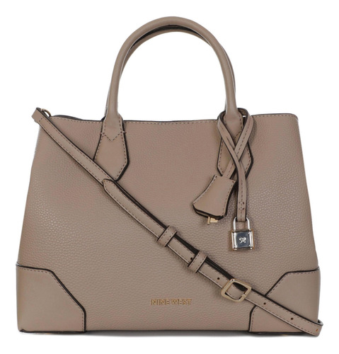 Bolsa Satchel Para Mujer Nine West Beige Ngv108505