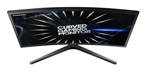 Imagen 3 de 10 de Monitor gamer curvo Samsung C24RG5 LCD 23.5" negro 100V/240V