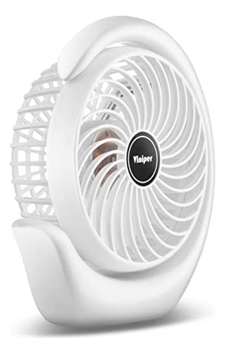 Ventilador De Escritorio Viniper Rotacion 180 Grados Blanco