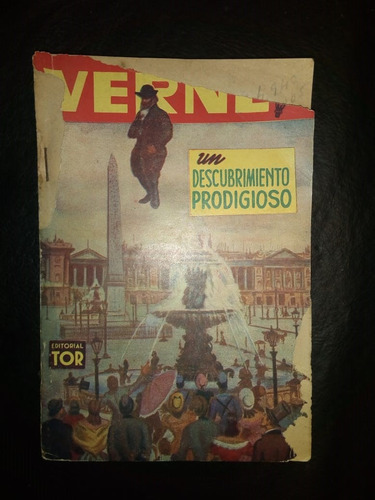 Libro Un Descubrimiento Prodigioso Julio Verne