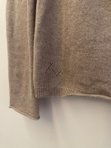 Sweater Beige Cashmere Calavera Zadig & Voltaire