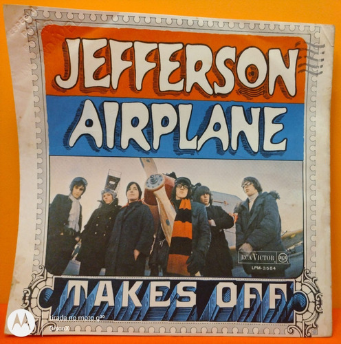 Jefferson Airplane Takes Off - Lp Disco De Vinil Raro