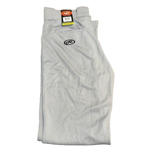 Pantalon Beisbol Rawlings Gris Adulto Talla M (32-34cm)