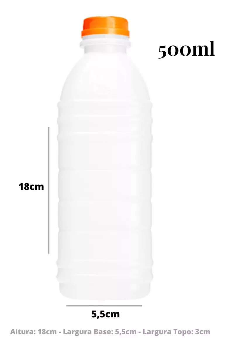 Segunda imagem para pesquisa de garrafa plastica 500 ml para suco