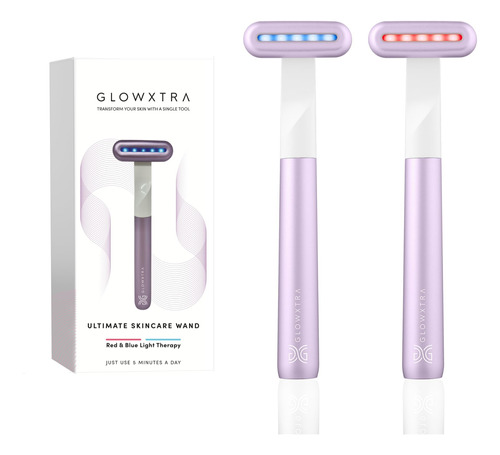 Glowxtra Varita Para El Cuidado De La Piel, Terapia De Doble