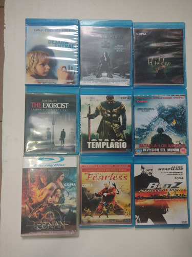 Lotes De Películas Bluray Subtitulado X 9