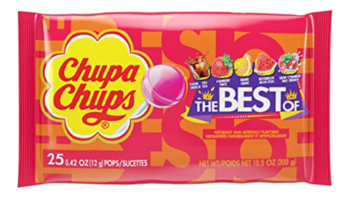 Chupa Chups Paleta Bolsa 300g C/25 