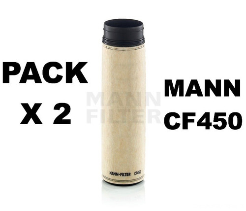 Pack De 2 Filtros Aire Secundario Mann Cf450 Linde