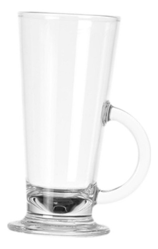 R, Caneca Café Irlandês, Xícara Café Transparente, 280 Ml