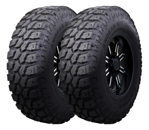 Set 2 Neumatico 245/75r16 120/116q Andean M/t Am1 Delmax Mt