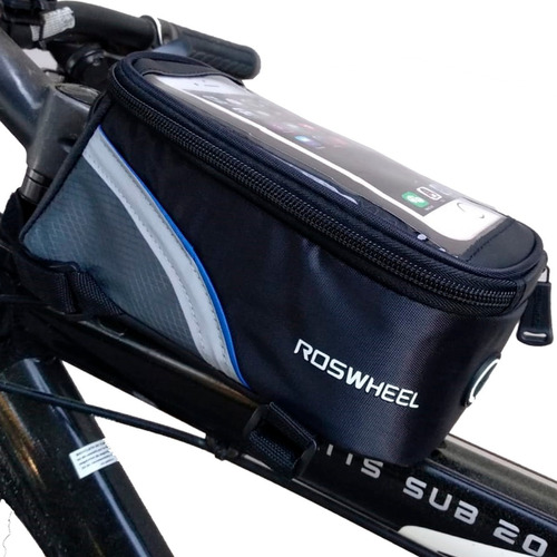Bolso Alforja Celular Reforzado Tactil Impermeable Bicicleta
