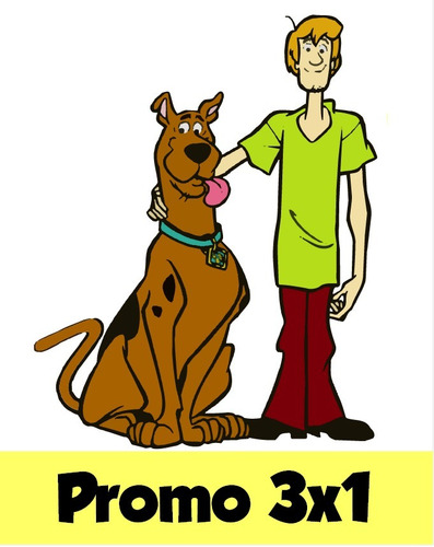 Kit Imprimible 3x1 Scooby Doo!
