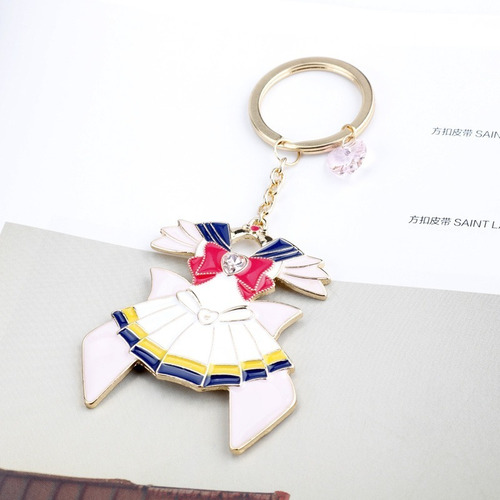Imagen 2 de 4 de Llavero Sailor Moon Vestido Anime