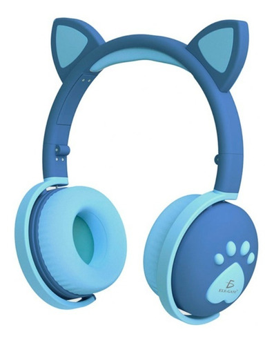 Imagen 1 de 10 de Audífonos Oreja De Gato Auriculares Bluetooth Recargables