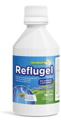 Reflugel Sabor Manzana 180 Ml.