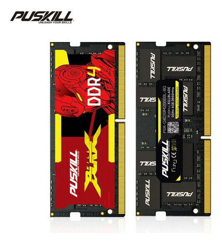 Memoria Ram Para Laptop Ddr4 Puskill