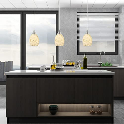 Lámpara Colgante Glassland, Minilámpara Colgante De 1 Luz En