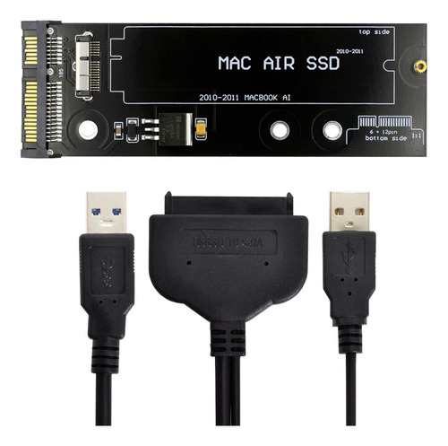 Cablecc Usb 3.0 A 12+6pin Ssd Hdd A Sata 22pin Disco Duro U.