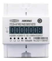 Comprar Medidor consumo de energia trifásico multifunção 220+220=380 220v entre fase e neutro e 380v entre fases