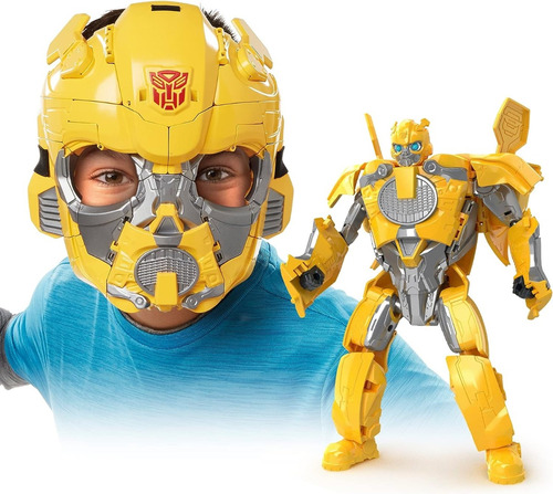 Transformers Rise Of The Beasts 2en1 Mascara Bumblebee 