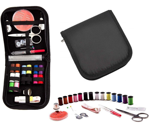 Kit De Hilo Y Agujas De Coser Costura Portátil + Accesorios 