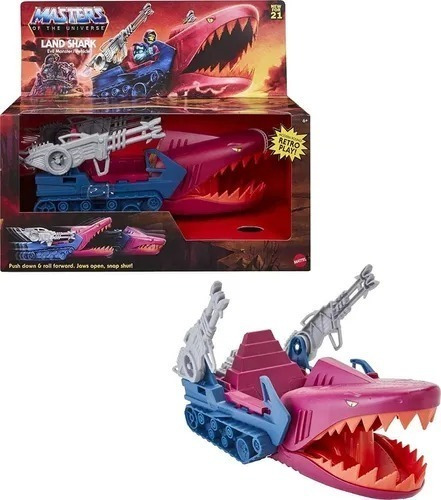 Masters Of The Universe Land Shark Evil Monster Vehículo
