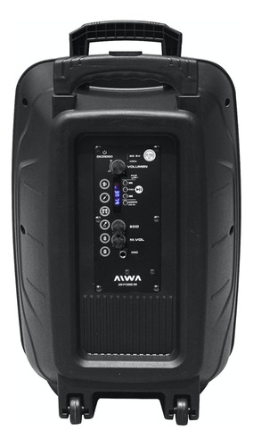 Imagen 3 de 10 de Parlante Aiwa Aw-p1200d-sn Portatil Bluet Pmpo 6000w Premium