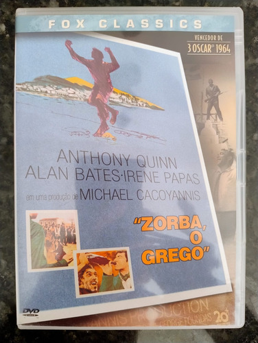 Dvd Filme - Zorba O Grego (Usado)