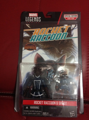 Dj Coma - Rocket Raccoon & Groot - Marvel Legends