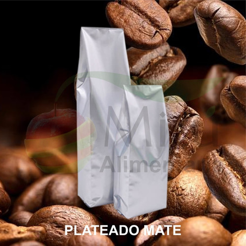 Bolsa Empaque Trilaminado Para Café O Té - 1 Kg X 100 Und