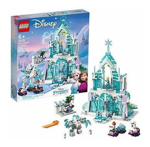 Lego Disney Princess Elsas Magic Ice Palace 43172 Kit De Con