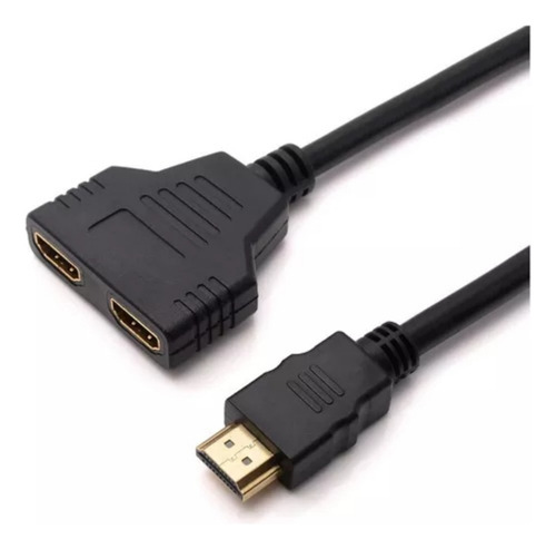 Yuxdaqi Adaptador Divisor Hdmi Macho A 2 Hdmi Hembra 2 Pantallas