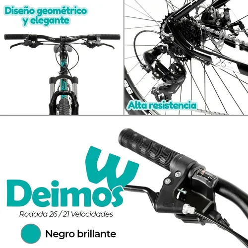 Bicicleta turbo deimos r26 sales