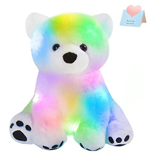 Houwsbaby Light Up Polar Oso Relleno Animal Floppy 7zvxa