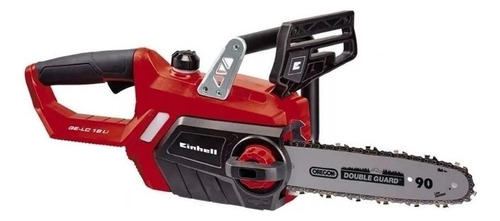 Motosierra eléctrica a batería Einhell GE-LC 18 Li de 18W 18V color rojo