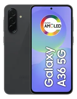 Smartphone Samsung Galaxy A36 5g 128gb 6gb Ramcamera Tripla Traseira De Ate 50mp Selfie 12mp Tela 67 Preto