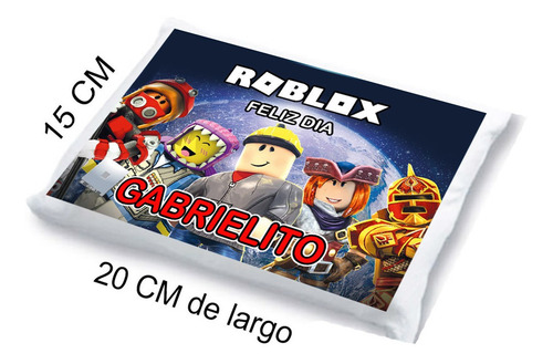 Imagen 4 de 8 de Cojin Regalo X15u Roblox Gallinita Plim Plim Lluvia D Amor