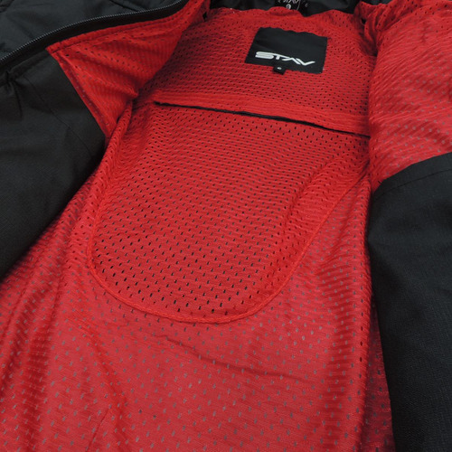 Imagen 3 de 4 de Campera Moto Stav Winter Prtotection Windblock