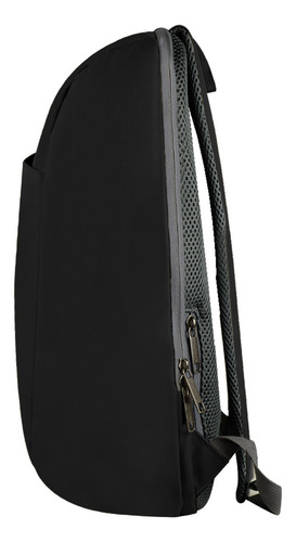 Mochila P/laptop 15.6 Ligera Y Compacta Jetpack Perfect Color Negro Diseño De La Tela Lisa