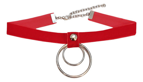 Choker Collar Gargantilla Terciopelo Regulable 