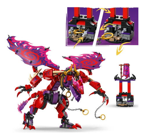 Conjunto de construção Lego Ninjago 6526907 de 668 peças