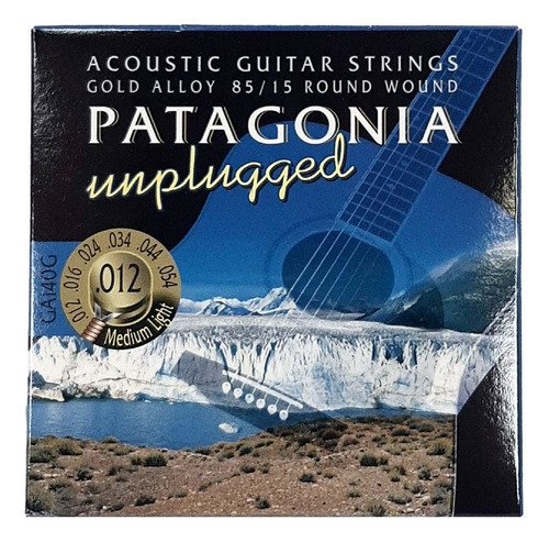 Encordado Guitarra Acústica Patagonia 012-54 Ga140g Medium