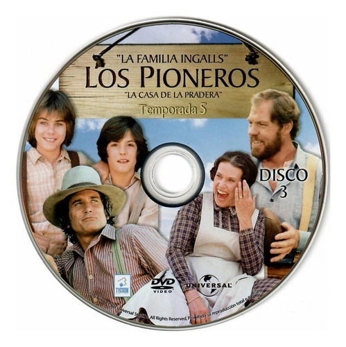 La Familia Ingalls Los Pioneros Temporada 5 Set 6 Dvds